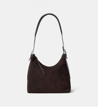 Sac hobo Small Belted - Lemaire - Ebony brown