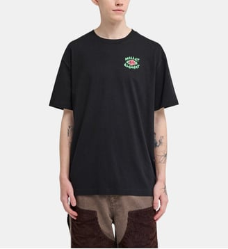 T-shirt ample coton fantaisie - Element - Noir