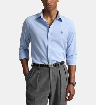 Chemise Oxford stretch - Polo Ralph Lauren - Bleu