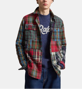 Chemise Oxford Patchwork - Polo Ralph Lauren - Multicolore