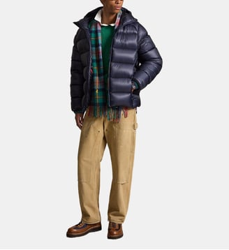 Doudoune droite matelassée signature - Polo Ralph Lauren - Bleu marine