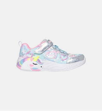 Baskets Basses Unicorn Dreams - Skechers - Argent