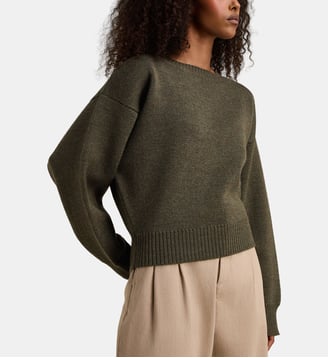 Pull Sculptural Compact laine - Rohe - Forest