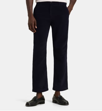 Pantalon chino Corduroy - Woolrich - Bleu marine