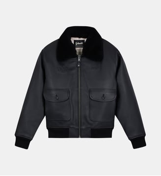 Blouson The Flight en cuir - Walk In Paris - Noir