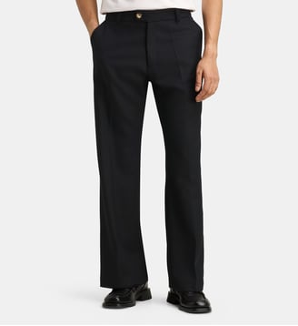 Pantalon Flared Suit - Walk In Paris - Noir