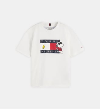 T-shirt Peanuts Graphique - Tommy Hilfiger - Blanc