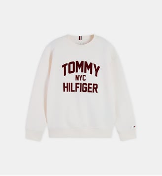 Sweat-shirt signature - Tommy Hilfiger - Blanc