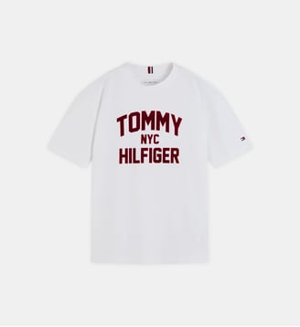 T-shirt signature - Tommy Hilfiger - Blanc