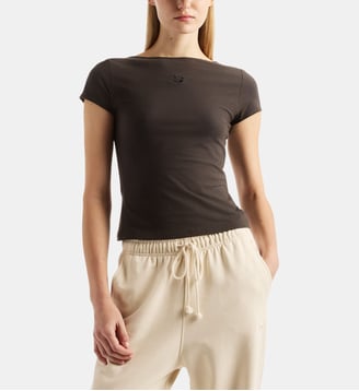 T-Shirt Open-Back cintré - New Balance - Noir