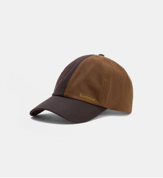 Casquette Beauly - Barbour - Marron clair et marron foncé