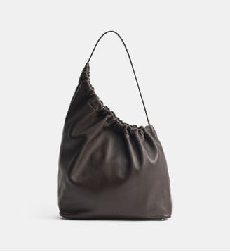 Sac à main Demi Lune Cloud en cuir - Aesther Ekme - Marron foncé