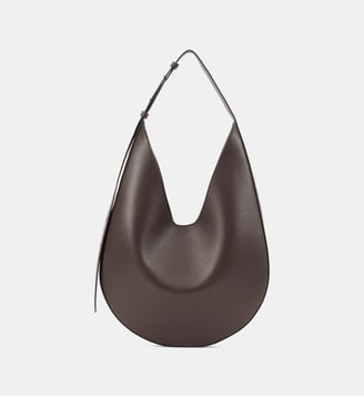 Sac à main Hobo en cuir - Aesther Ekme - Tabac