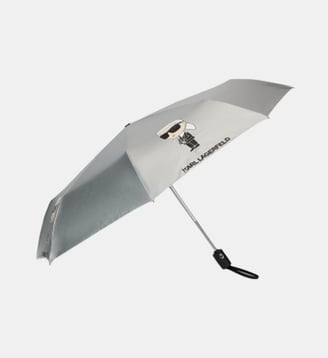 Parapluie Ikon Choupette - Karl Lagerfeld - Argent