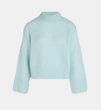 Pull Marc mohair  - Nitah - Bleu ciel
