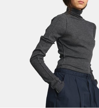 T-shirt col roulé Lois - Soeur - Gris anthracite