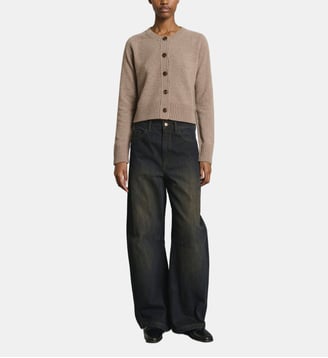 Cardigan Virginia en laine - Soeur - Beige chiné