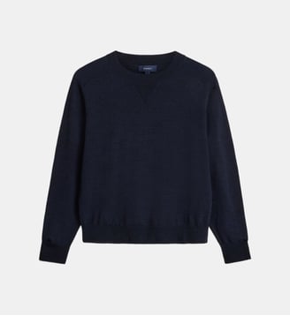 Pull Pio en laine - Soeur - Navy