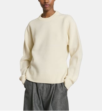Pull Jeremie en laine - Soeur - Écru