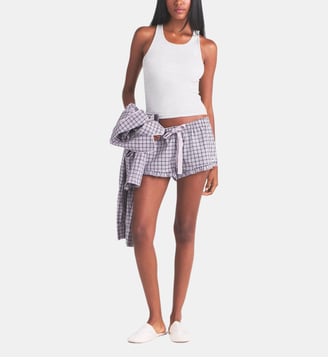 Short de pyjama Ruffle - Skims - Violet