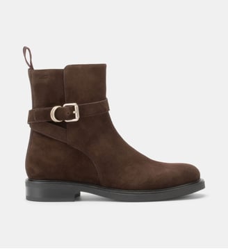 Bottines Freya en croûte de cuir - Vagabond Shoemakers - Marron