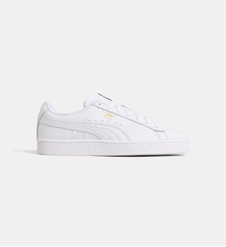 Baskets Suede Jr - Puma - Blanc et vert
