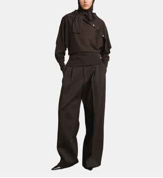 Pull col roulé Lindsay - Soeur - Chocolat