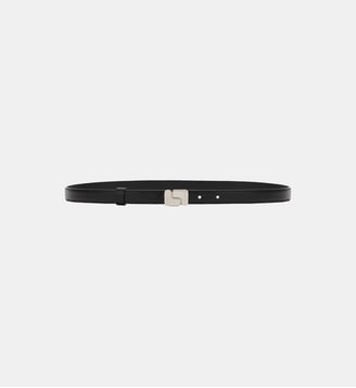 Ceinture Ninonmin en cuir - Soeur - Noir