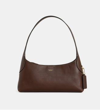 Sac porté épaule Brooklyn 26 - Coach - Chocolat
