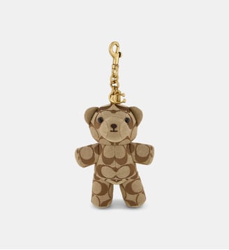 Charm de sac Ours signature - Coach - Caramel