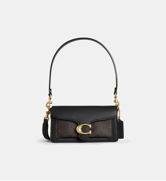 Sac à main Tabby 20 cuir - Coach - Noir et marron