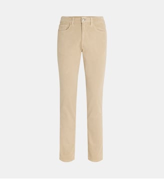 Pantalon droit en velours - Eden Park - Beige