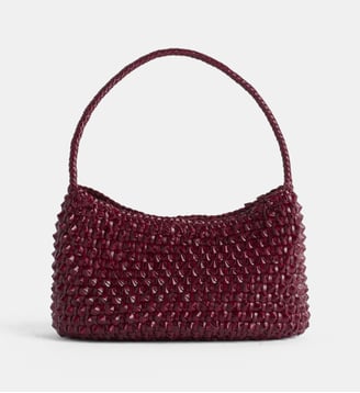 Petit sac tressé - Dragon Diffusion - Bordeaux