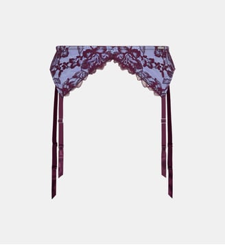 Porte-jarretelles Satin Secrets - Savage x Fenty - Violet