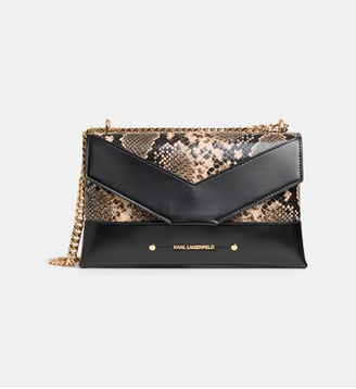 Sac à main K/Koncept crossbody effet python - Karl Lagerfeld - Python