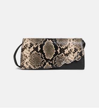 Sac pochette K/Signature effet python - Karl Lagerfeld - Python