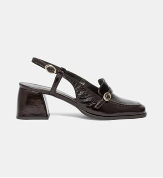 Mocassin Slingback Domitille - Bocage - Marron