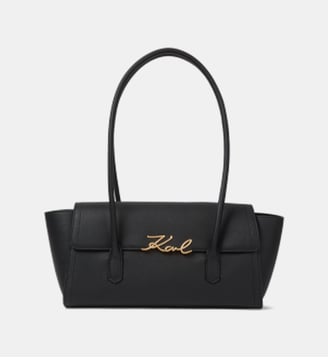 Sac porté épaule K/Signature - Karl Lagerfeld - Noir