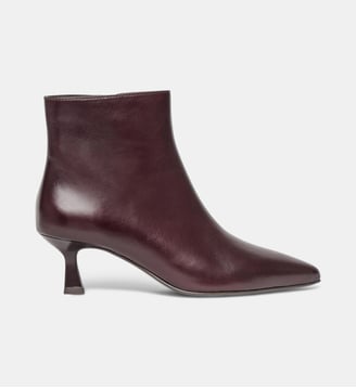 Bottines à bout pointu Jilla - Bocage - Rouge