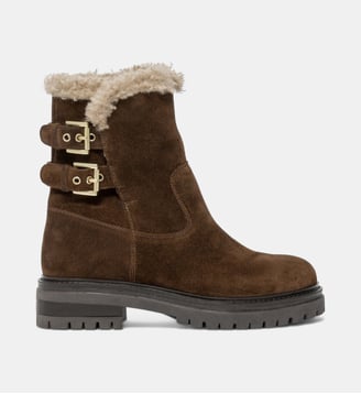 Boots motardes Katia - Bocage - Marron
