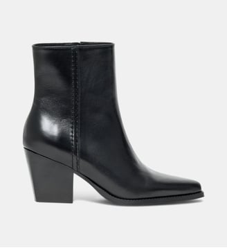 Boots Thaïs à bout carré - Bocage - Noir