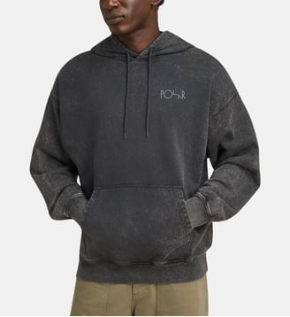 Sweat-shirt à capuche Fade Frank - Polar Skateboard - Noir