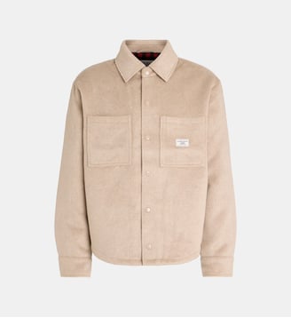 Surchemise droite - Guess Jeans - Taupe