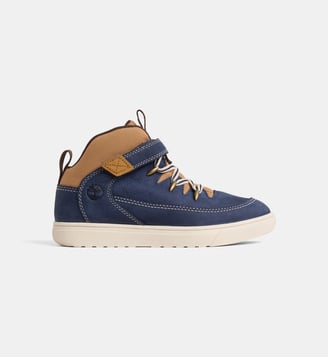 Sneakers mi-hautes Lisbon Street Mid - Timberland - Bleu et marron