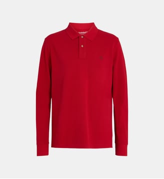 Polo droit Millers River - Timberland - Rouge cerise