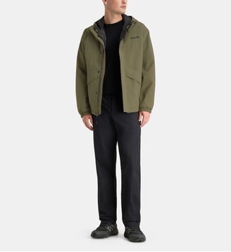 Parka courte imperméable à capuche - Timberland - Kaki clair