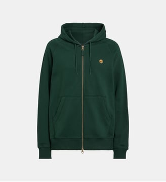 Hoodie droit en coton - Timberland - Vert