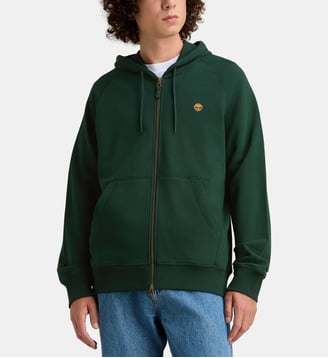 Hoodie droit en coton - Timberland - Vert