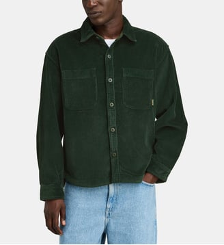 Surchemise en velours Relaxed Fit - Timberland - Vert forêt foncé