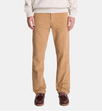Pantalon velours droit en coton - Timberland - Beige
